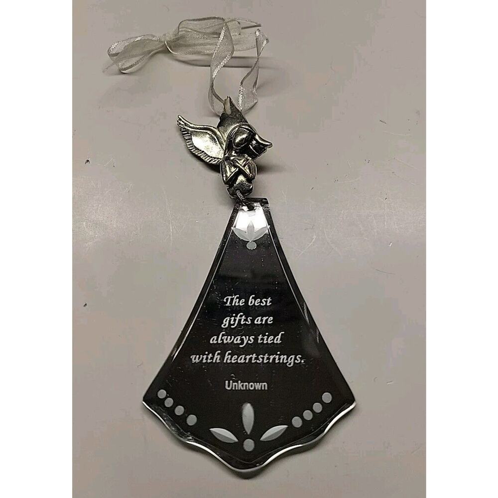 Angelic Reflections 2005 Christmas Ornament The Best Gifts...Pewter Angel